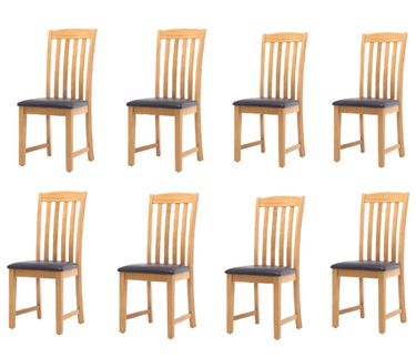 Kensington Oak Dining Chair at Online8 Furniture Auckland NZ