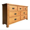Kensington Oak Dressing Table with Mirror at Online8 Furniture Auckland NZ