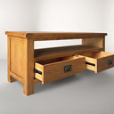 Kensington Oak Entertainment Unit - 1200mm at Online8 Furniture Auckland NZ