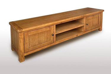 Kensington Oak Entertainment Unit - 1800mm at Online8 Furniture Auckland NZ