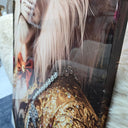 King Lion Framed Canvas Wall Art at Online8 Furniture Auckland NZ