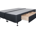 King Split Bed Base with 2 Drawers - NZ Made at Online8 Furniture Auckland NZ