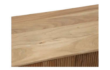 Koh 4 Door Sideboard - Natural at Online8 Furniture Auckland NZ