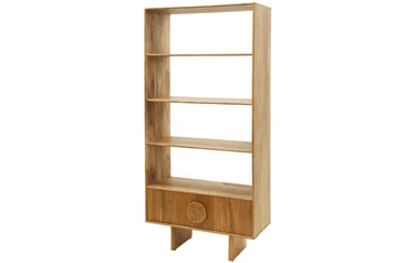 Koh Bookshelf - Natural at Online8 Furniture Auckland NZ