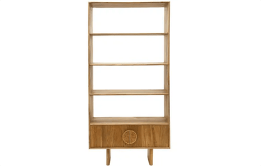 Koh Bookshelf - Natural at Online8 Furniture Auckland NZ