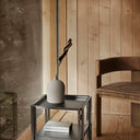 KRISTINA DAM Foldable Side Table - Stainless Steel at Online8 Furniture Auckland NZ