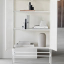 KRISTINA DAM Grid Cabinet - Beige Steel at Online8 Furniture Auckland NZ
