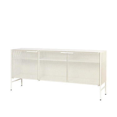 KRISTINA DAM Grid Sideboard - Beige Steel at Online8 Furniture Auckland NZ