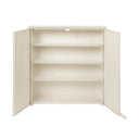 KRISTINA DAM Grid Wall Cabinet - Beige Steel at Online8 Furniture Auckland NZ