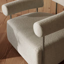KRISTINA DAM Solitude Lounge Chair - Beige at Online8 Furniture Auckland NZ