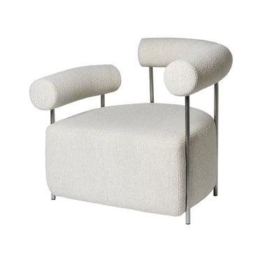 KRISTINA DAM Solitude Lounge Chair - Beige at Online8 Furniture Auckland NZ