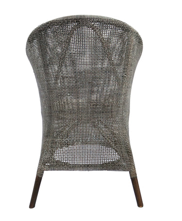 Kuta Armchair - Black/Grey W=wash & Oatmeal at Online8 Furniture Auckland NZ