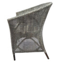 Kuta Armchair - Black/Grey W=wash & Oatmeal at Online8 Furniture Auckland NZ