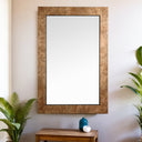 La Pastiche Havana Burl Framed Wall Mirror at Online8 Furniture Auckland NZ