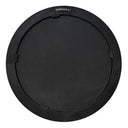 La Vista Black Oak & Gold Round Wall Mirror - 500mm at Online8 Furniture Auckland NZ