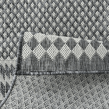 Lakehouse Stripe Grey Indoor/Outdoor Rug at Online8 Furniture Auckland NZ