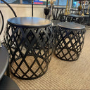 Lamai Metal Side Table Set/2 at Online8 Furniture Auckland NZ