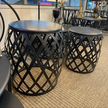 Lamai Metal Side Table Set/2 at Online8 Furniture Auckland NZ