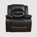 Lara 3RR + R Recliner Black at Online8 Furniture Auckland NZ