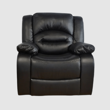 Lara 3RR + R Recliner Black at Online8 Furniture Auckland NZ