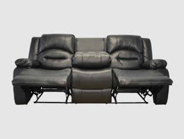 Lara Three Seater Recliner with cup holder at Online8 Furniture Auckland NZ
