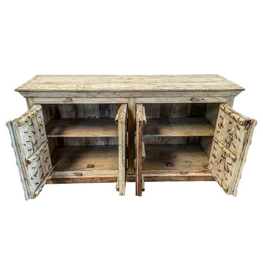 Laredo Hand Carved 4 Door Sideboard 1790 at Online8 Furniture Auckland NZ