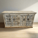 Laredo Hand Carved 4 Door Sideboard 1790 at Online8 Furniture Auckland NZ