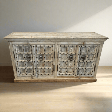 Laredo Hand Carved 4 Door Sideboard 1790 at Online8 Furniture Auckland NZ
