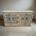 Laredo Hand Carved 4 Door Sideboard 1790 at Online8 Furniture Auckland NZ