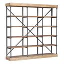 Large Elm Industrial Bookcase at Online8 Furniture Auckland NZ