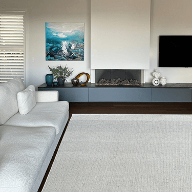 Latitude Moonbeam Rug - Light Grey at Online8 Furniture Auckland NZ