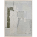 Layers Handed Painted Framed Canvas - Natural at Online8 Furniture Auckland NZ