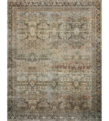Layla Olive Charcoal Rug - 107x168Cm at Online8 Furniture Auckland NZ