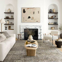 Layla Rug LAY-13 in Antique Moss measuring 229 x 289cm, sized to anchor a lounge or dining setting