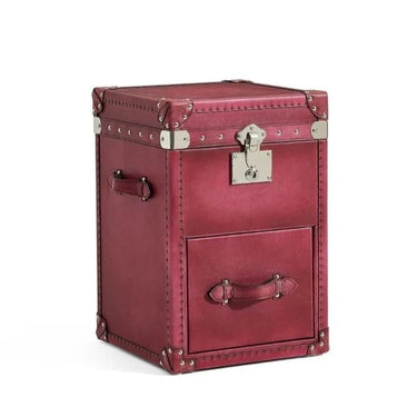 Leather Imbrie Trunk with Drawer at Online8 Furniture Auckland NZ