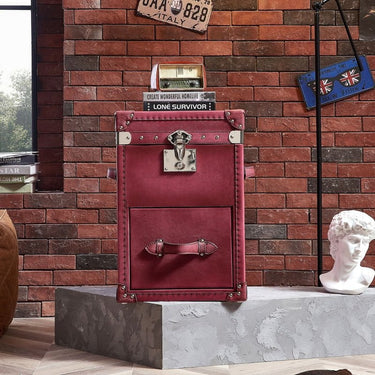 Leather Imbrie Trunk with Drawer at Online8 Furniture Auckland NZ