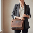Leather Laptop Bag - The Ironclad at Online8 Furniture Auckland NZ