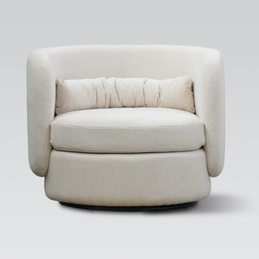 Leiden Swivel Chair – Linen Look at Online8 Furniture Auckland NZ