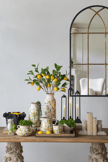 Lemon & Leaves Jug at Online8 Furniture Auckland NZ