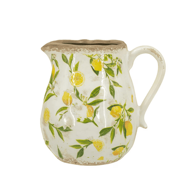 Lemon & Leaves Jug at Online8 Furniture Auckland NZ