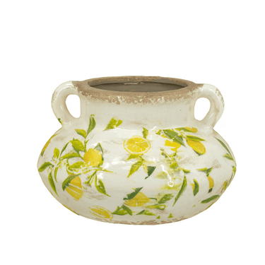 Lemon & Leaves Planter at Online8 Furniture Auckland NZ