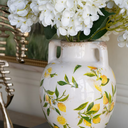 Lemon & Leaves Vase at Online8 Furniture Auckland NZ