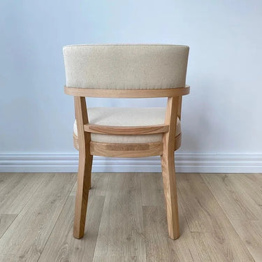 Lennox Dining Chair - Natural at Online8 Furniture Auckland NZ