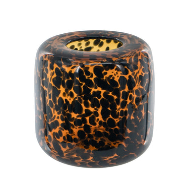 Leopard Glass Vase at Online8 Furniture Auckland NZ