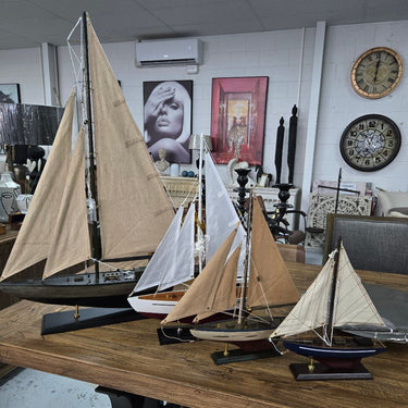 Liberty Wooden Yacht Model at Online8 Furniture Auckland NZ
