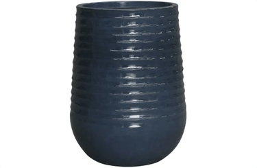 Light weight Ribbed Resin Planter at Online8 Furniture Auckland NZ