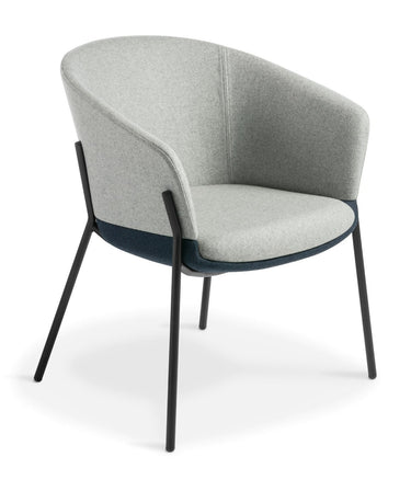 Lilah Armchair - Marl Midnight at Online8 Furniture Auckland NZ