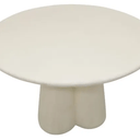Lima Rendered Round Dining Table at Online8 Furniture Auckland NZ