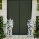 Lion with Crown Statue at Online8 Furniture Auckland NZ