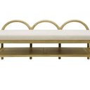 Lloyd Bench Seat with Shelf at Online8 Furniture Auckland NZ